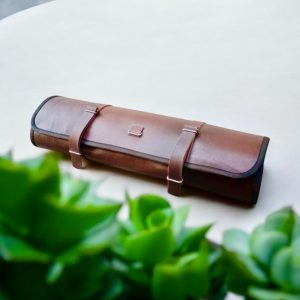 Buffalo Leather Knives Roll for 4/6/8/10 Knives and Accessories