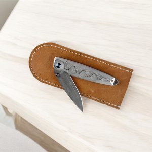 Higo Folding Knives Leather Covers