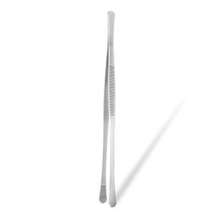 25cm straight sponge tip tweezer
